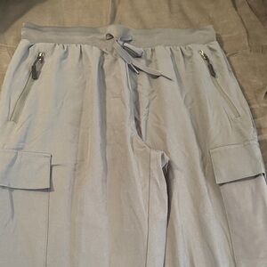 Gray Cargo Pants